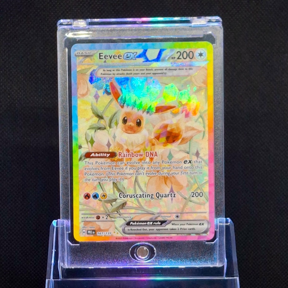 Pokemon Card Eevee SIR 167/131 Prismatic Evolution Special Illustration Rare!